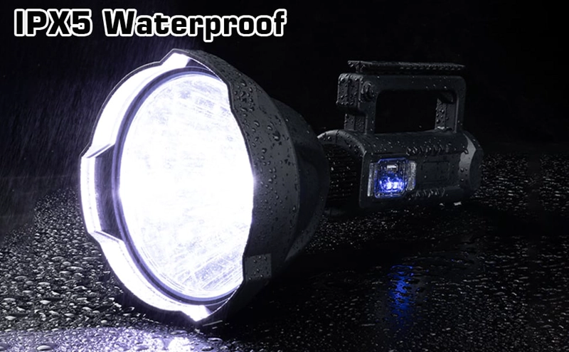 LINTERNA RECARGABLE MANO LED PORTÁTIL IMPERMEABLE RONDON - 2