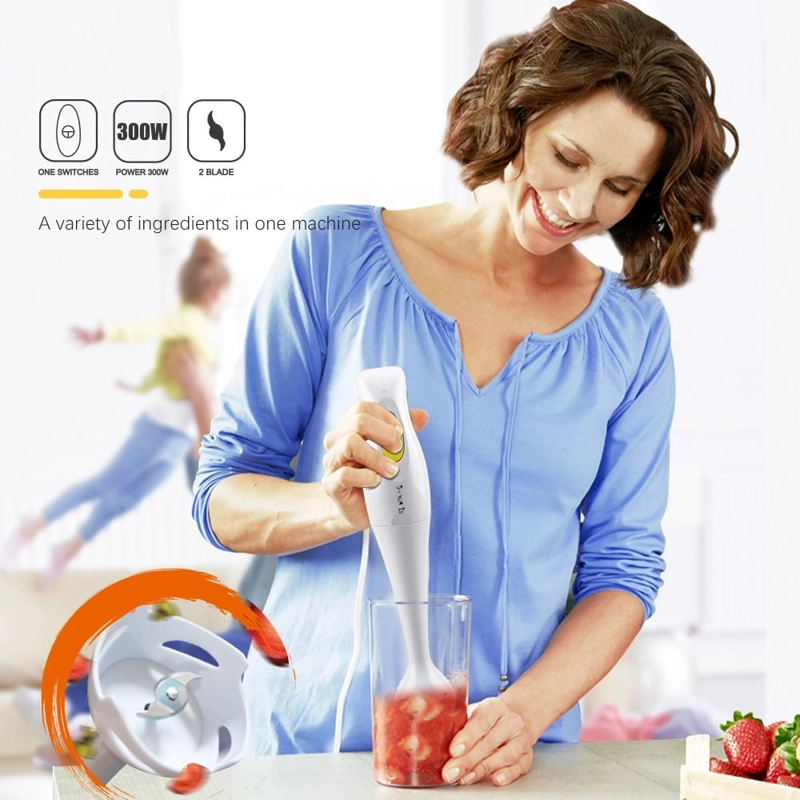 BATIDORA NUEVA MANUAL PICADORA ELÉCTRICA ALIMENTOS MÁQUINA RONDON - 5