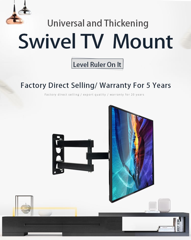 SOPORTE BRAZO TV LCD LED PANTALLA PLANA TELEVISOR RONDON - 4