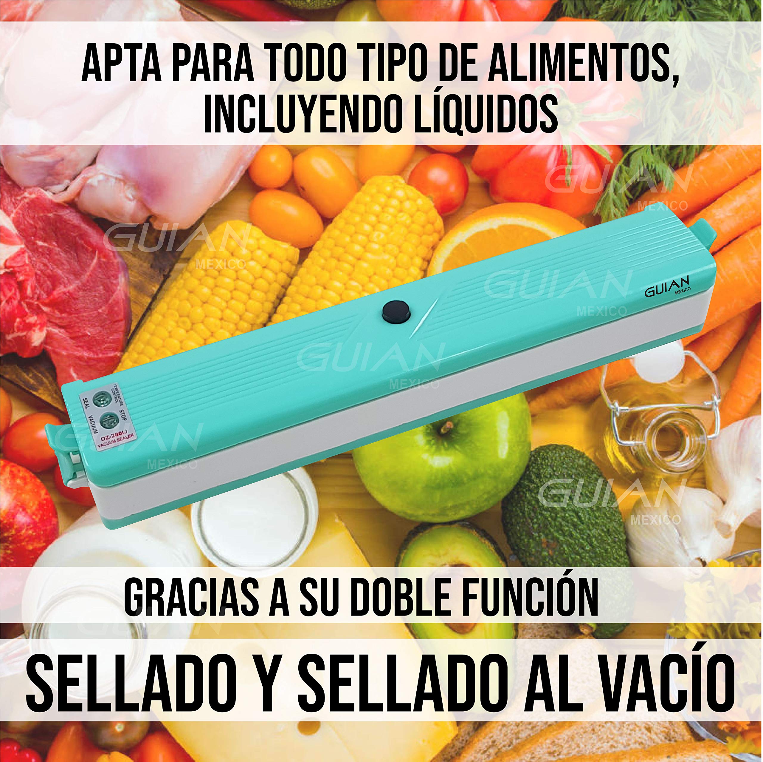 SELLADOR VACÍO ALIMENTOS SECOS HÚMEDOS CONSERVAR RONDON - 8