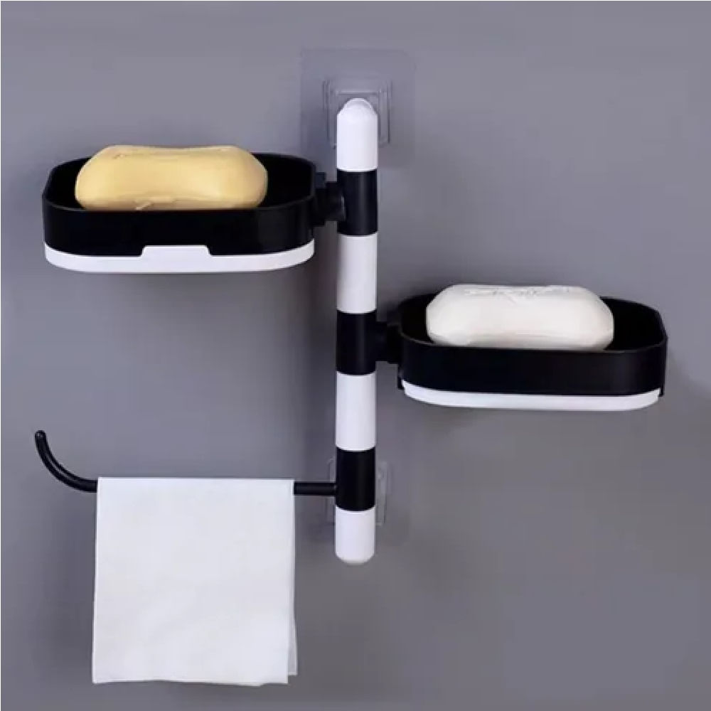 ESTANTE JABÓN PARED MULTIUSO BANDEJA BAÑO JABONERA RONDON - 8