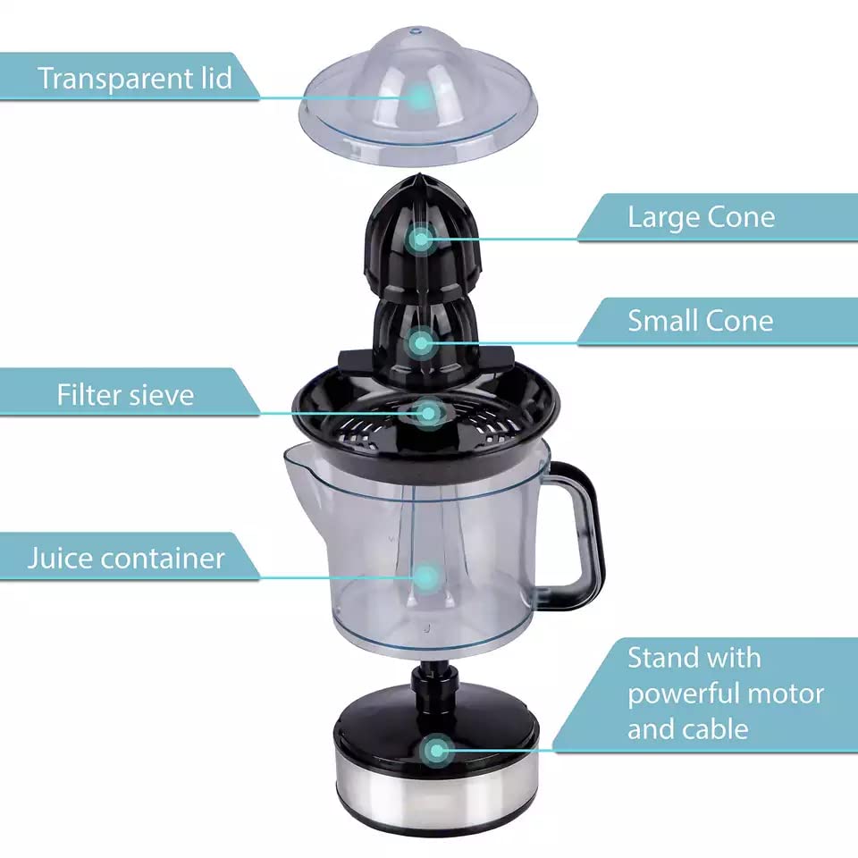 EXPRIMIDORA ELÉCTRICA CÍTRICOS NARANJA GIRO COCINA RONDON - 8