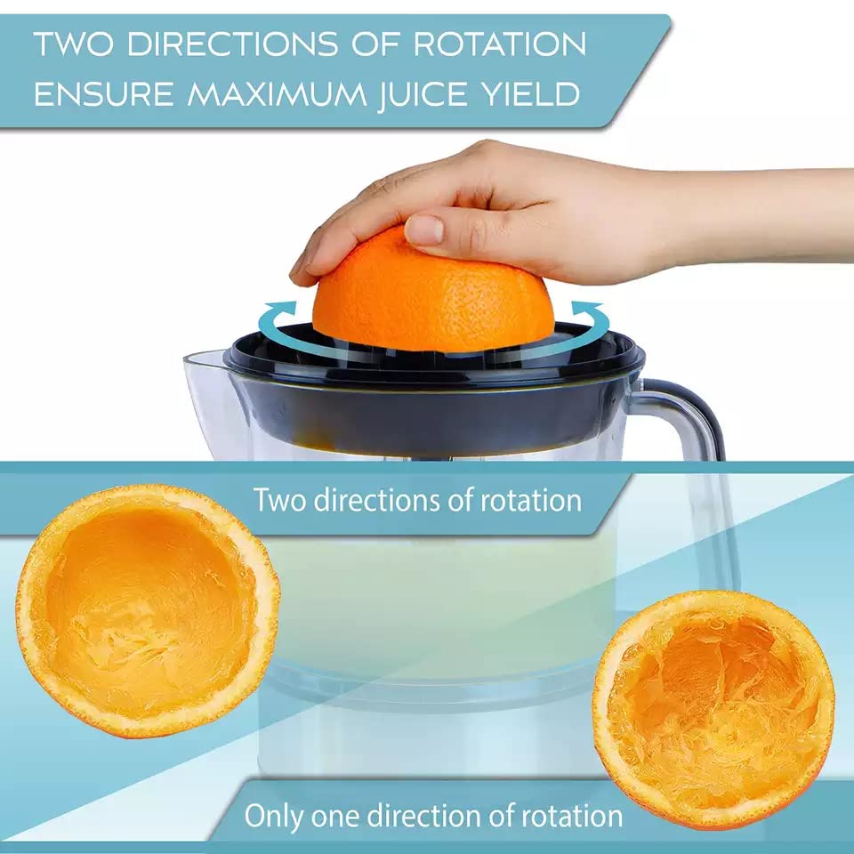 EXPRIMIDORA ELÉCTRICA CÍTRICOS NARANJA GIRO COCINA RONDON - 9