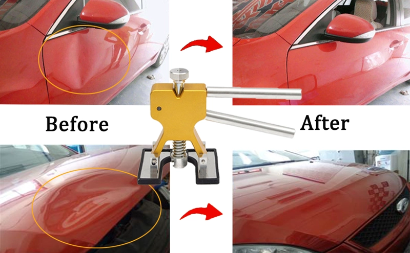 HERRAMIENTAS REPARACIÓN ABOLLADURAS SIN PINTURA AUTO RONDON - 1