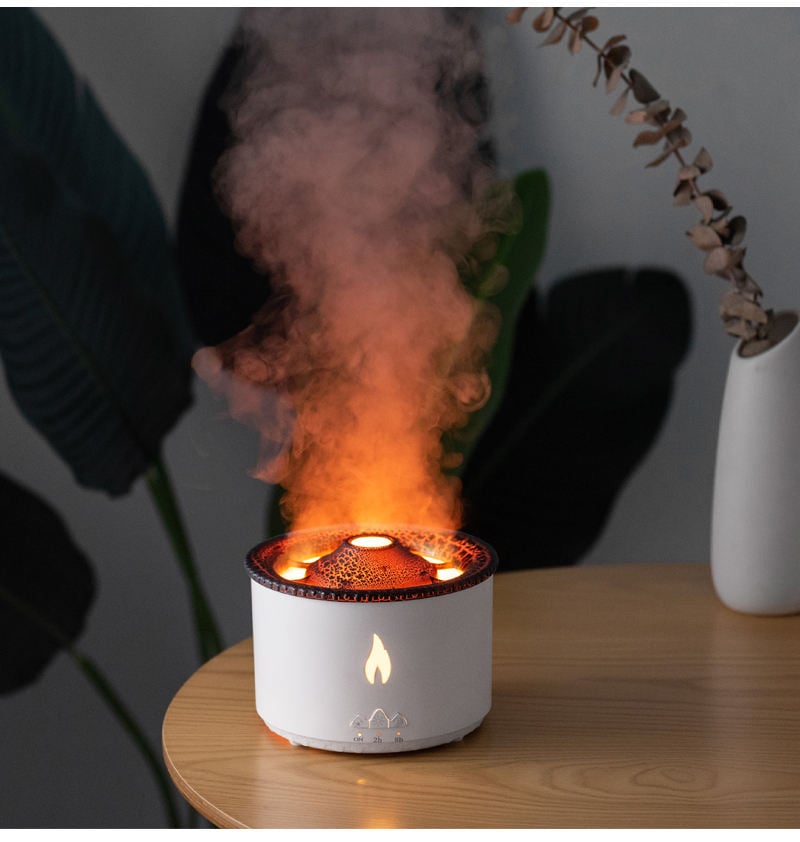 HUMIDIFICADOR AIRE ULTRASÓNICO USB DIFUSOR AROMA RONDON - 1