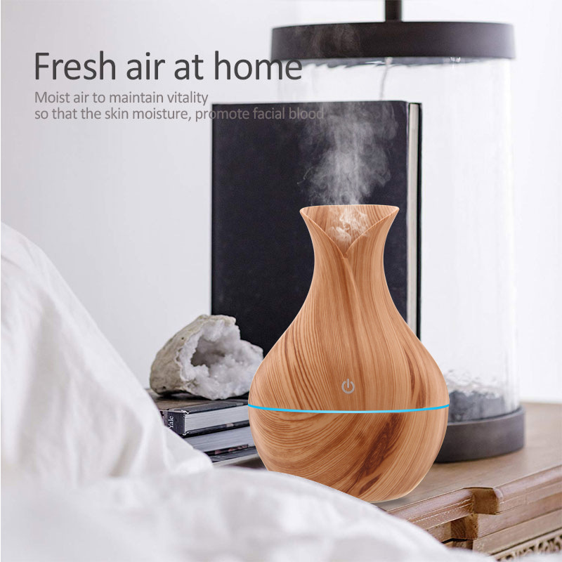 DIFUSOR AROMA HUMIDIFICADOR AROMATERAPIA COLORES LED RONDON - 3