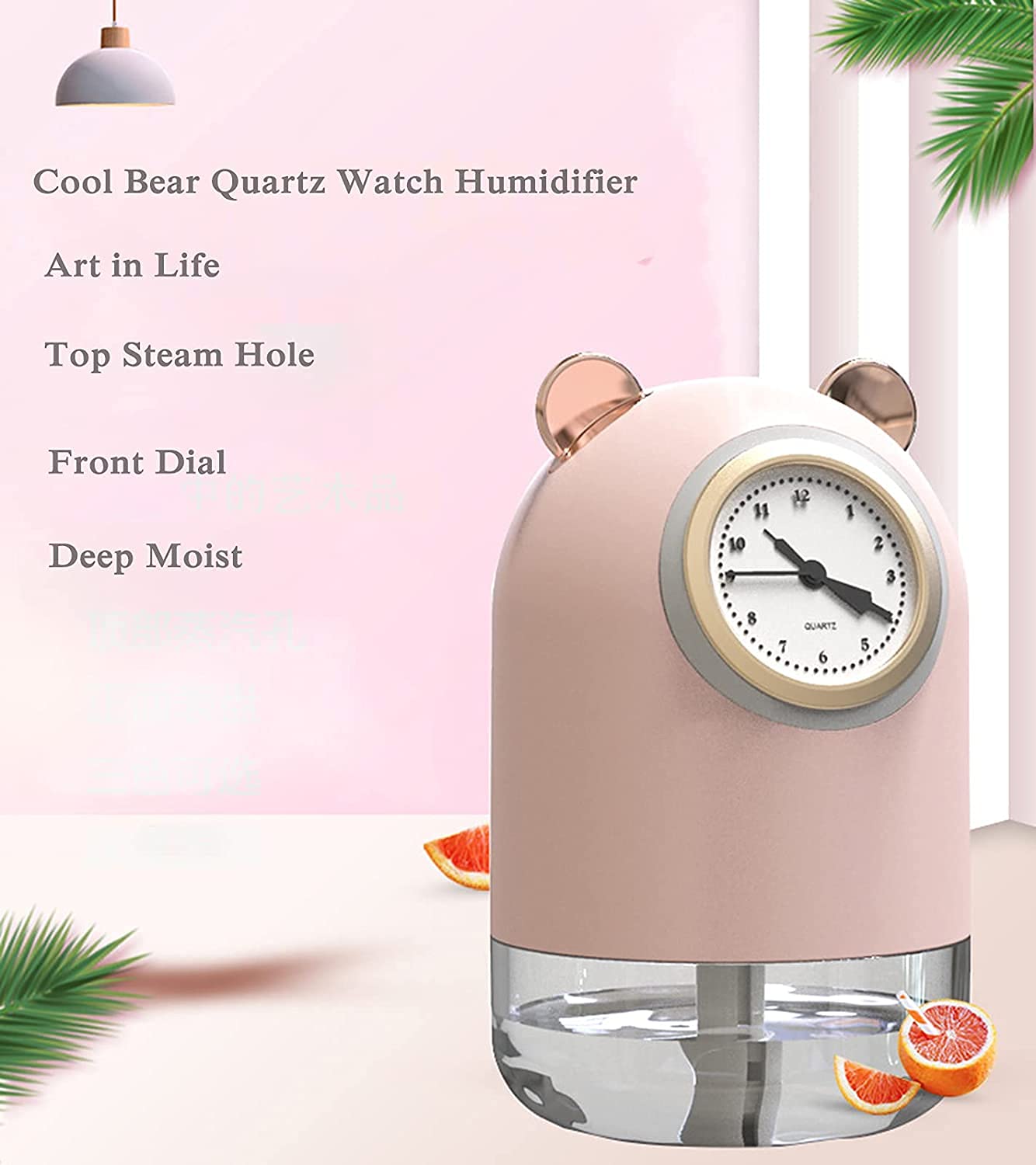 MINI HUMIDIFICADOR PORTÁTIL HOGAR RECARGABLE CREATIVO RONDON - 2