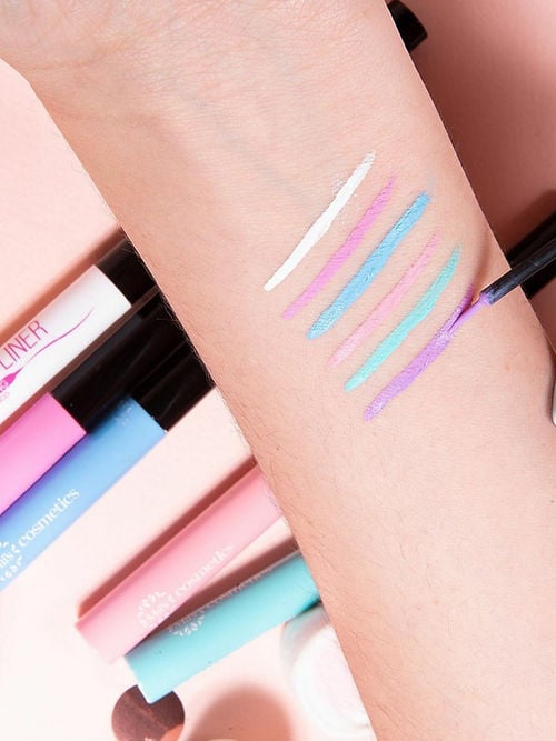 PACK DELINEADOR OJOS COLORES PASTEL LÍQUIDO BELLEZA RONDON - 8