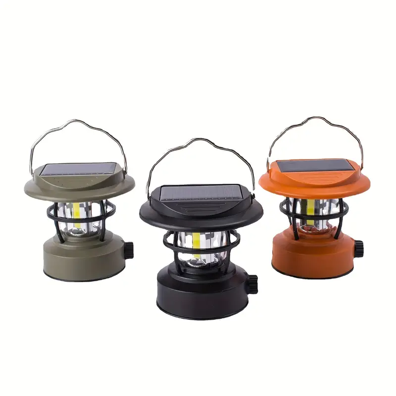LINTERNA PORTÁTIL LUZ TIENDA CARGADA USB CAMPING RONDON - 1