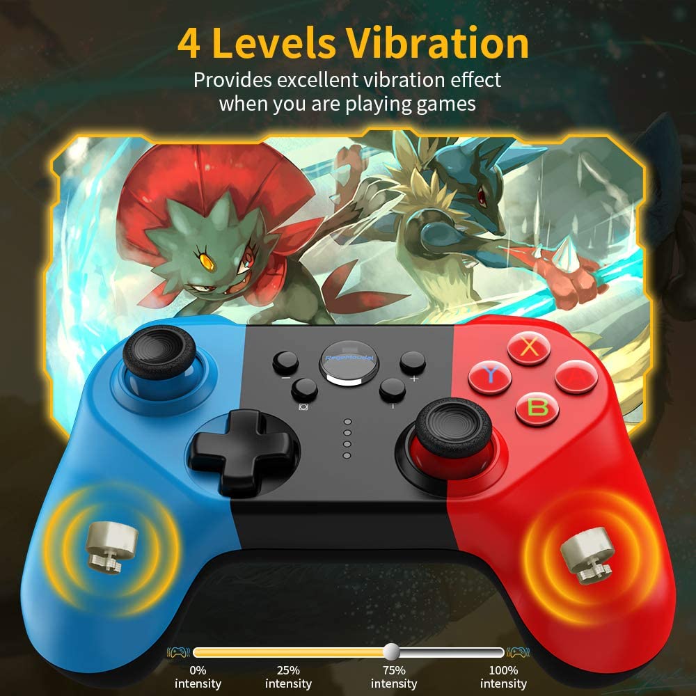 INALÁMBRICO CONTROL MANDO NINTENDO SWITCH GAMEPAD RONDON - 2
