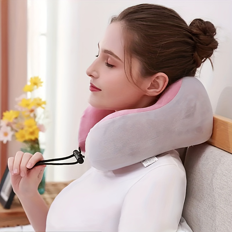 MASAJEADOR CUELLO ALMOHADA VIAJE DOLOR CERVICAL U RONDON - 2