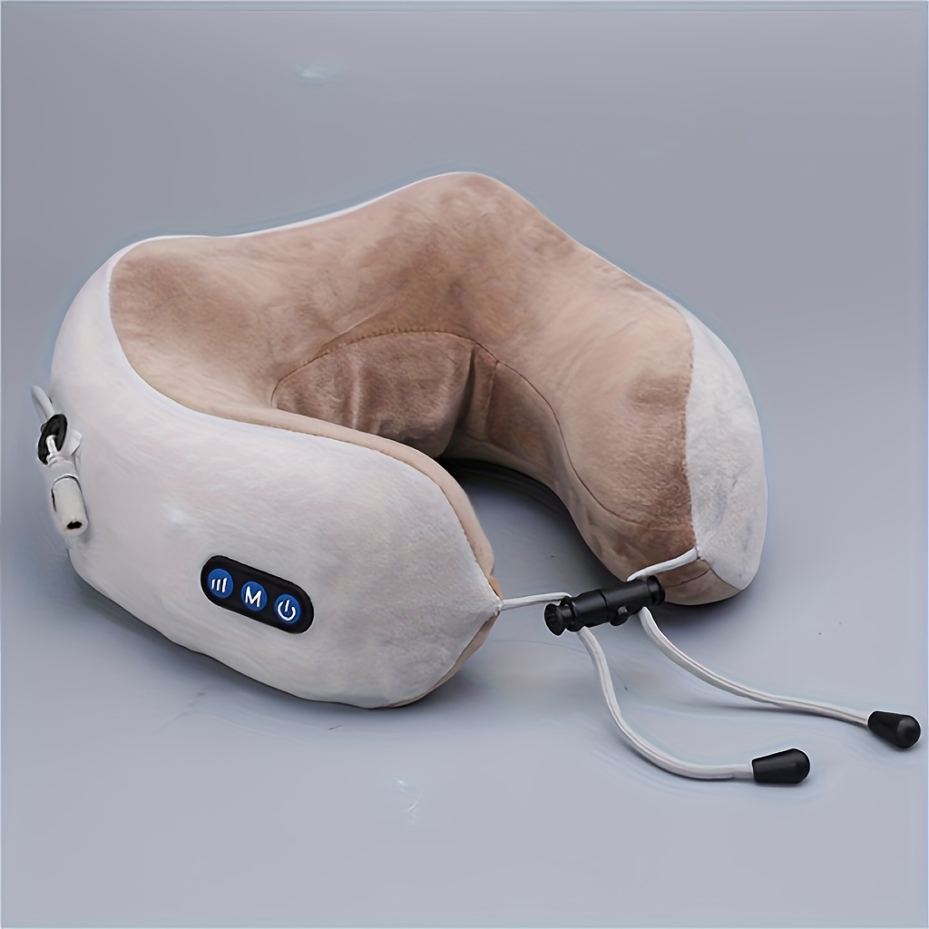 MASAJEADOR CUELLO ALMOHADA VIAJE DOLOR CERVICAL U RONDON - 4