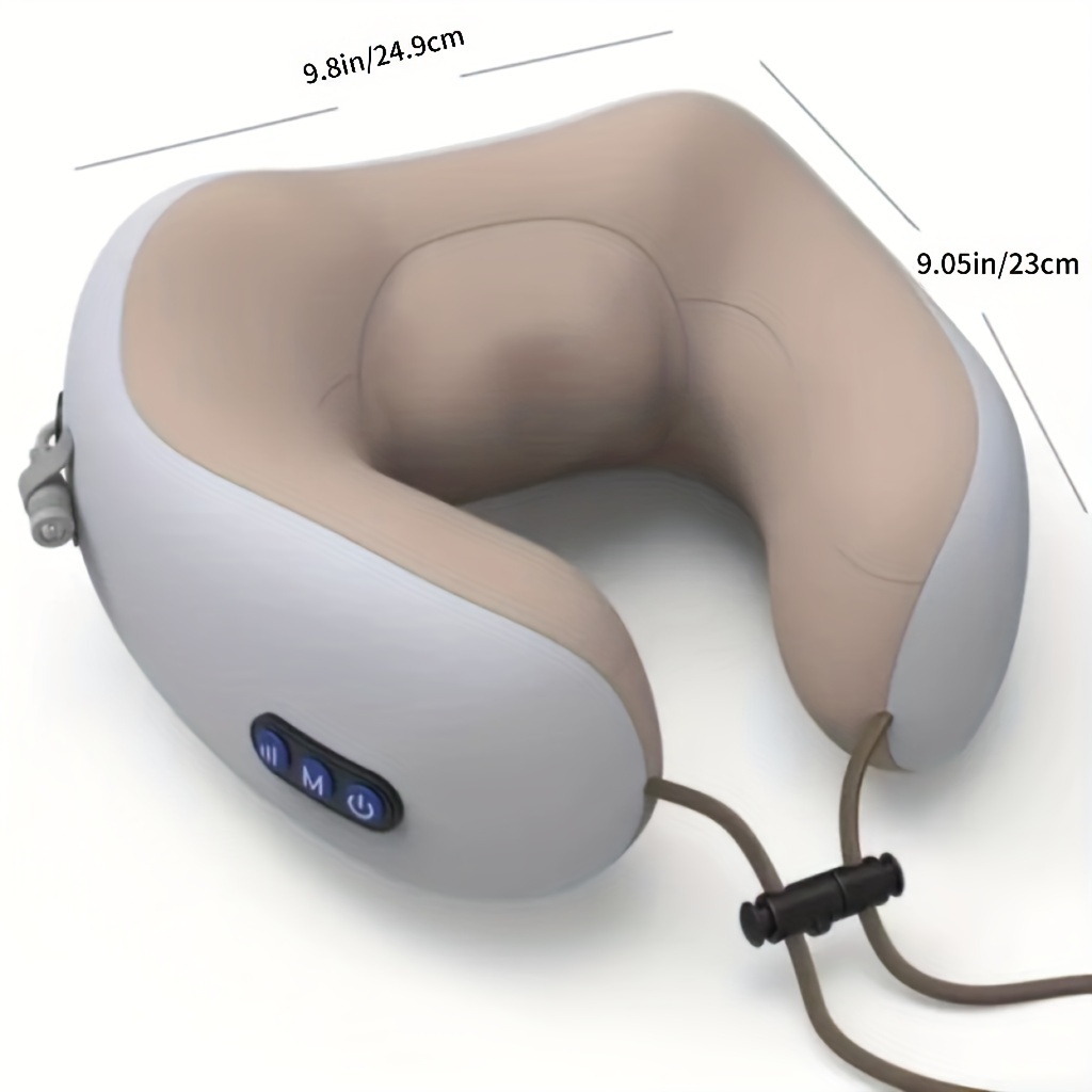 MASAJEADOR CUELLO ALMOHADA VIAJE DOLOR CERVICAL U RONDON - 5