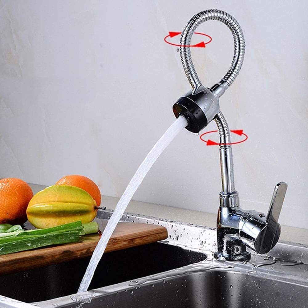 GRIFO COCINA FREGADERO MEZCLADOR AGUA GIRATORIOMANIJA RONDON - 5