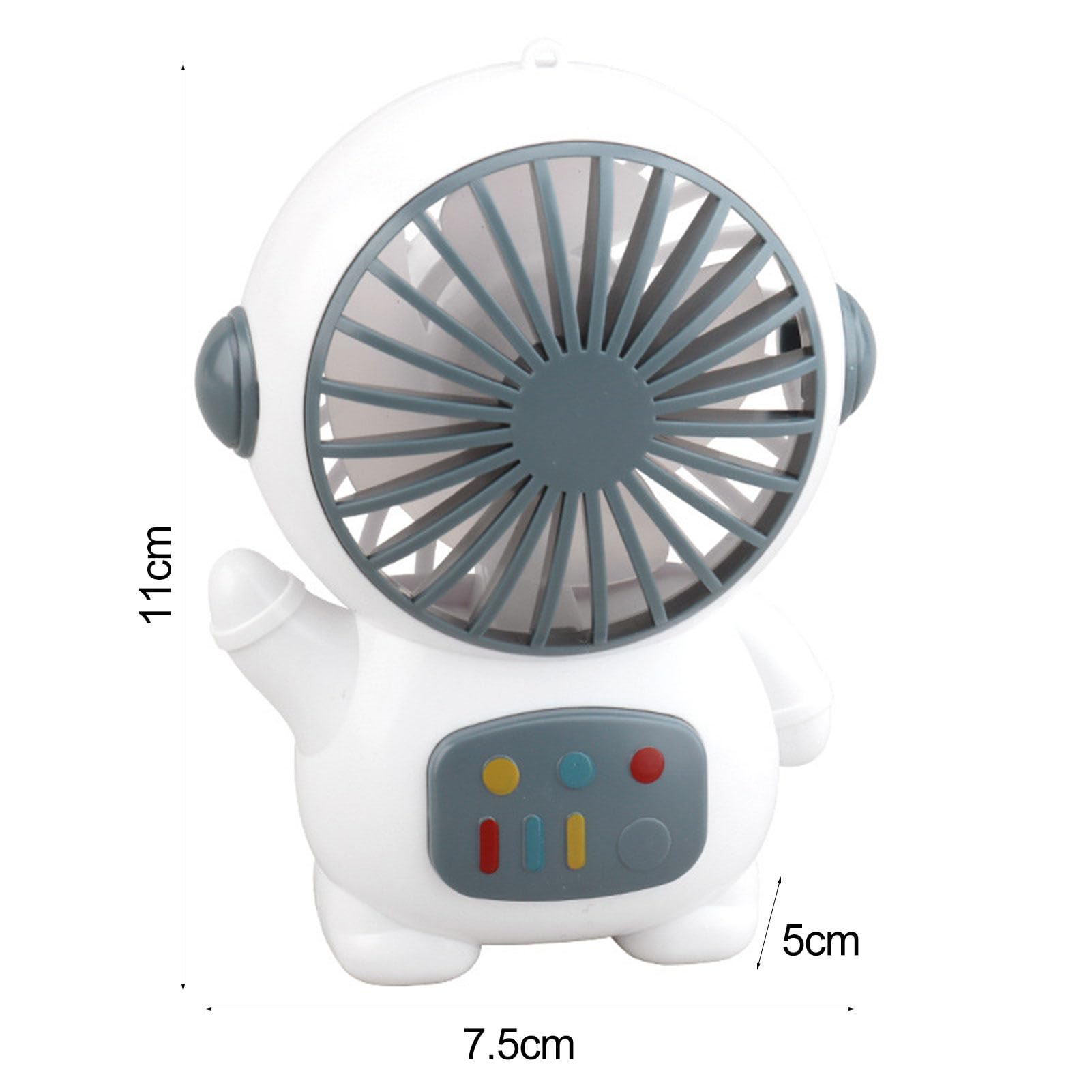 VENTILADOR RECARGABLE BAJO RUIDO ALTA VENTILACION RONDON - 7