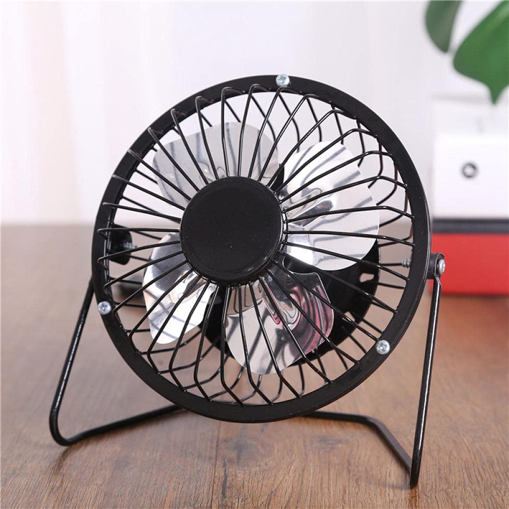 VENTILADOR SILENCIOSO GIRATORIO 360 USB VIAJES MESA RONDON - 7