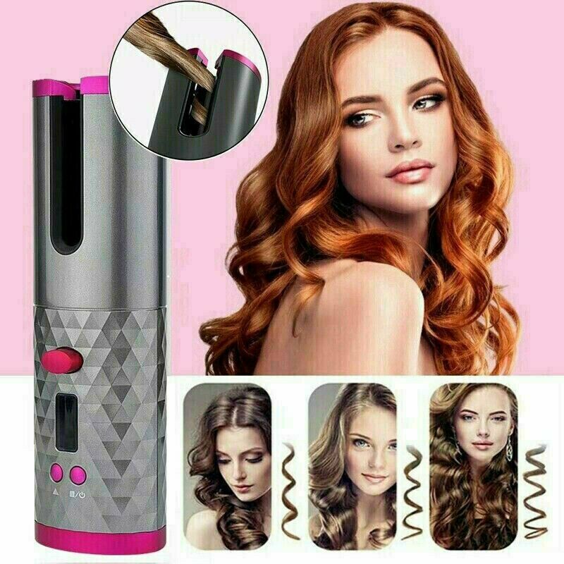 RIZADORA CABELLO AUTOMÁTICA SIN CABLE CERÁMICA RONDON - 5
