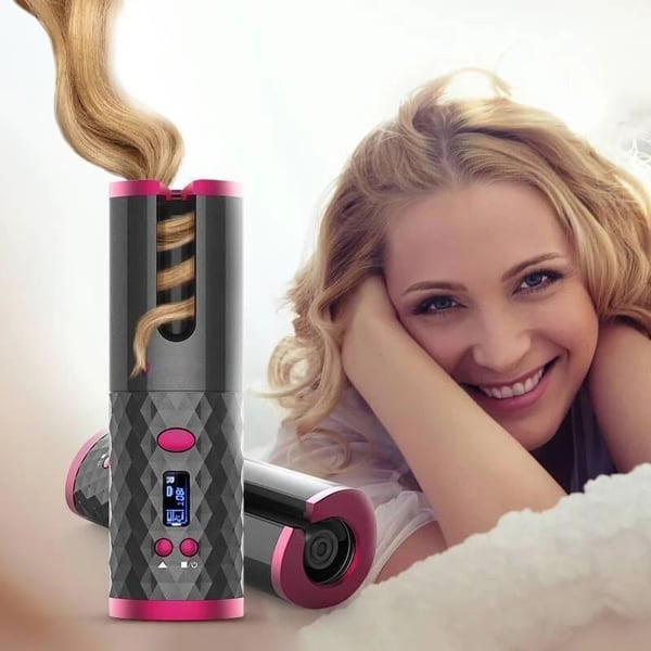 RIZADORA CABELLO AUTOMÁTICA SIN CABLE CERÁMICA RONDON - 9