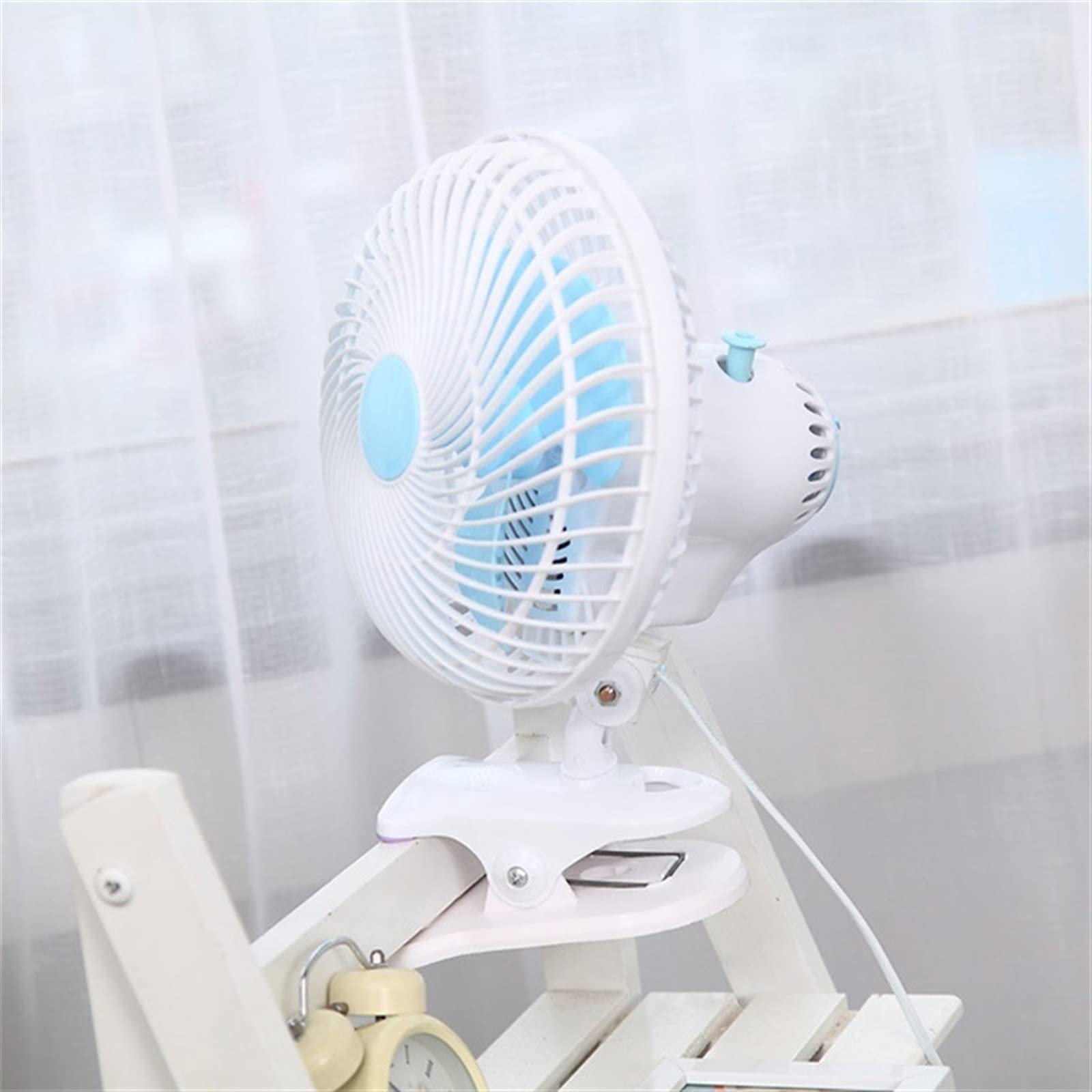 VENTILADOR MINI ELECTRICO PORTATIL MODERNO OFICINA RONDON - 2