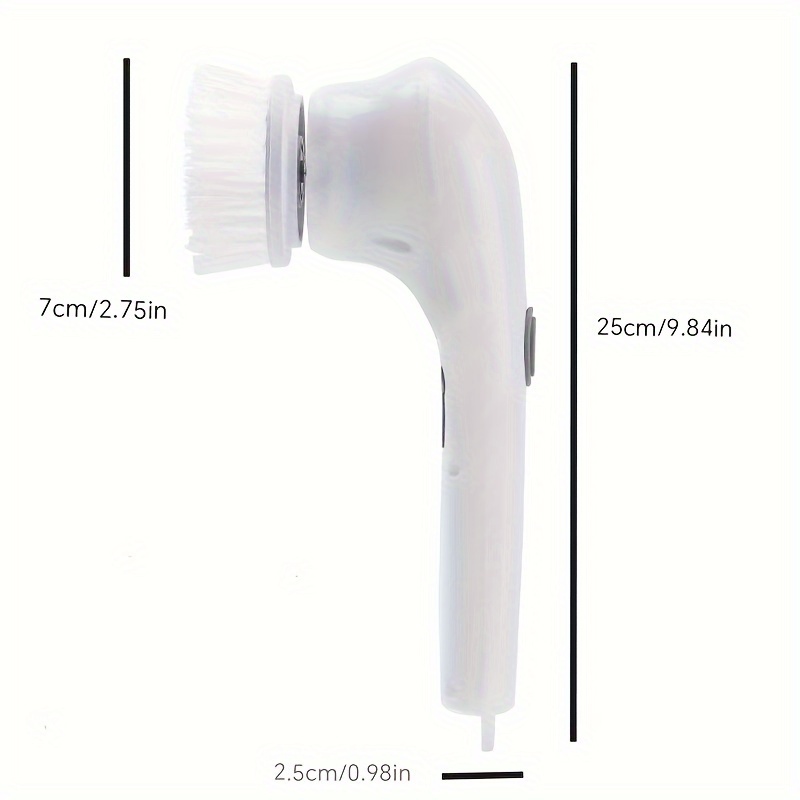 CEPILLO LIMPIADOR ELÉCTRICO INALÁMBRICO DEPURADOR RONDON - 4