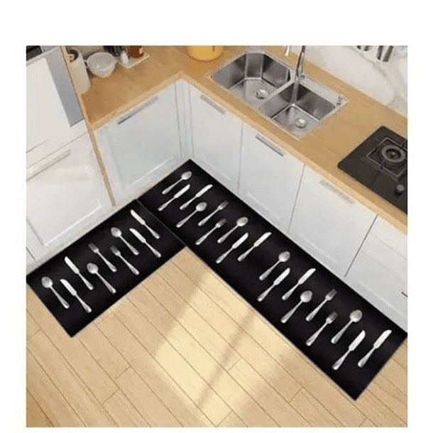 ALFOMBRAS 115PLUS NATURAL COCINA ANTIDESLIZANTES LAVABLES MULTIUSO RONDON - 2