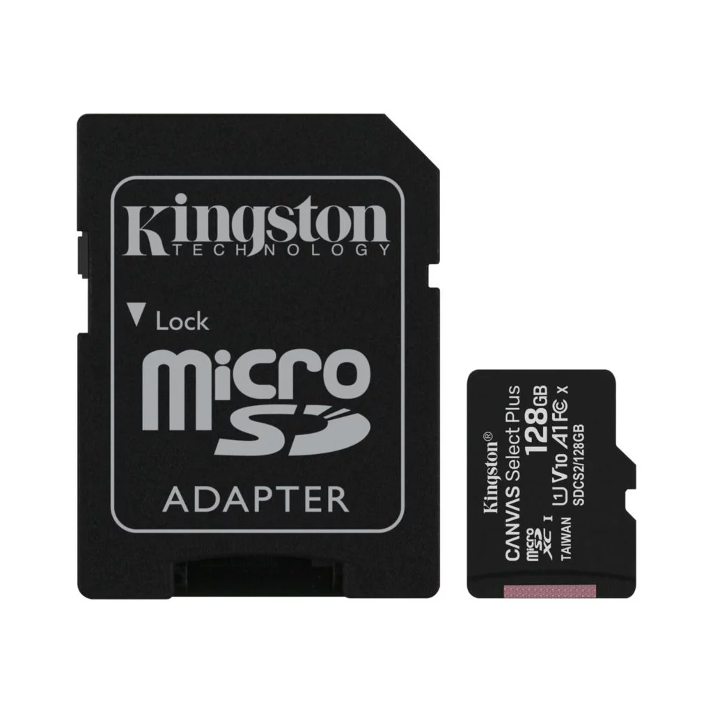 MICRO SD 12 PIERNAS 128GB CANVAS A1 CLASE 10 100MB RONDON - 8