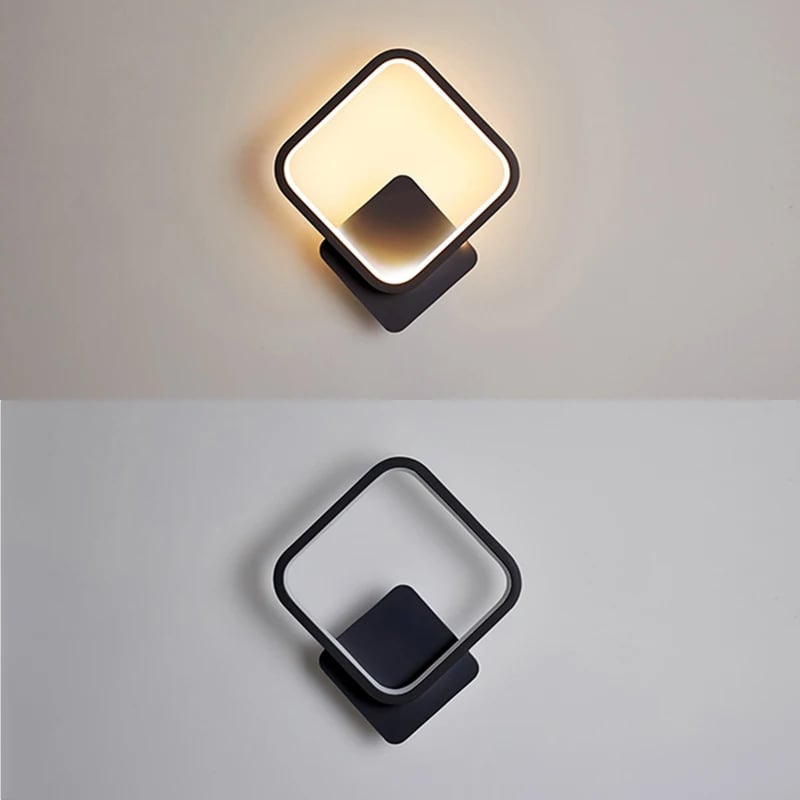 LÁMPARA PARED LED SIMPLE DORMITORIO ILUMINACIÓN RONDON - 2