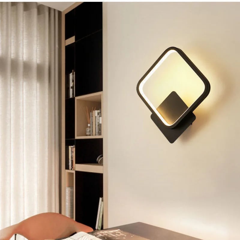 LÁMPARA PARED LED SIMPLE DORMITORIO ILUMINACIÓN RONDON - 4