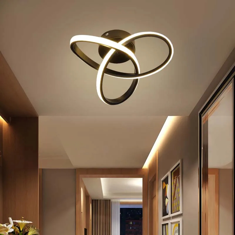 LÁMPARAS TECHO LED MODERNAS PASILLO NÓRDICA CREATIVA RONDON - 9