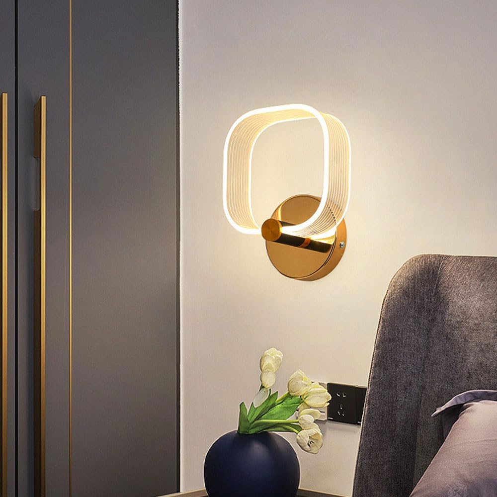 LÁMPARA PARED RECTANGULAR CANDELABRO ILUMINACIÓN LED RONDON - 4