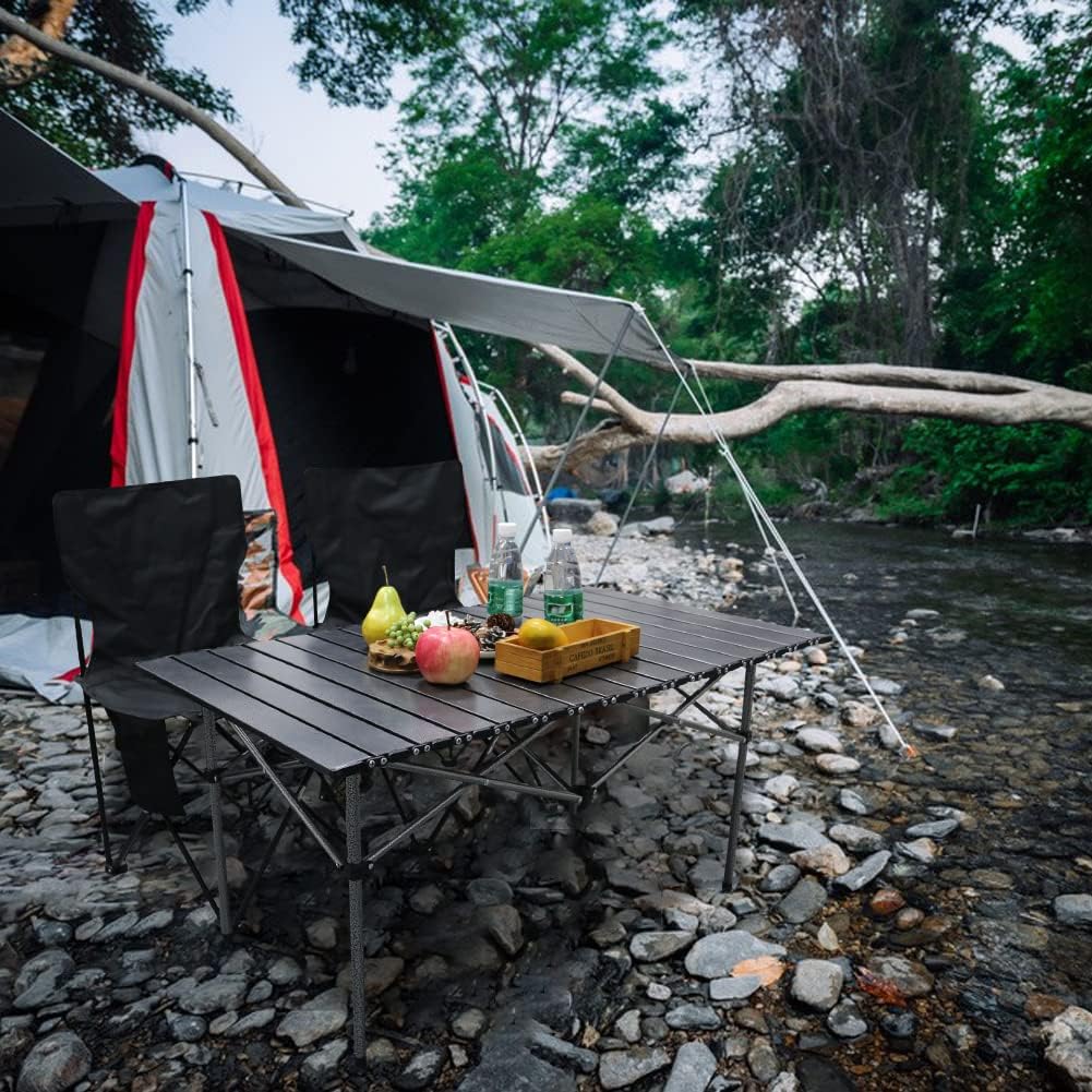 MESA 13PM SILLA CAMPING PLEGABLES PORTÁTILES EXTERIOR HOME RONDON - 9