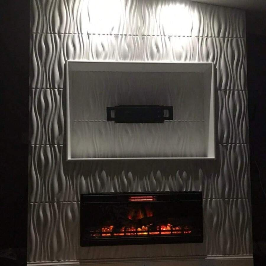 PANEL DE PARED 13PM NUEVO 3D TECHO DECORACIÓN HOGAR HAMBIENTE RONDON - 2