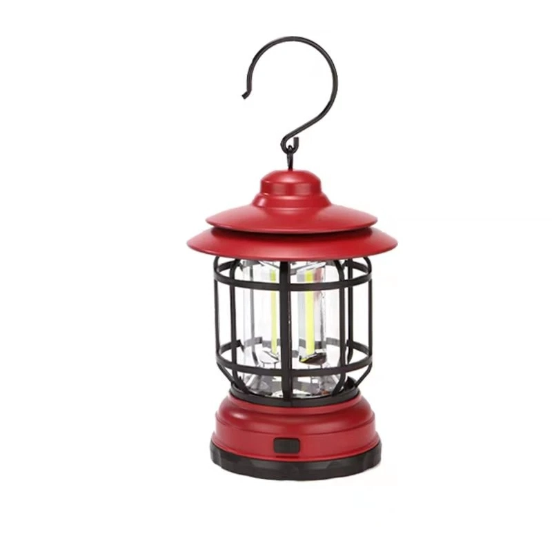 LUZ LED 1/4 DE LUZ & DISEÑO NUEVO RETRO CAMPAÑA VINTAGE CAMPING USB PORTATIL RONDON - 2