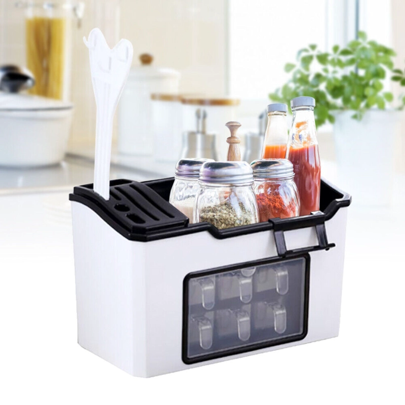 ORGANIZADOR ALMACENAMIENTO ESPECIAS COCINA SOPORTE RONDON - 1