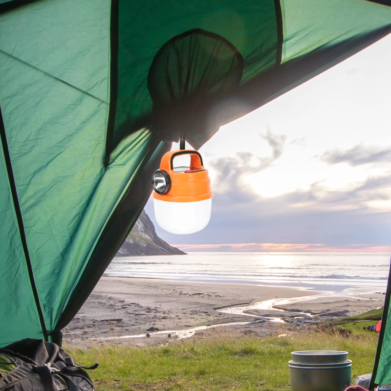 LÁMPARA LED 1/4 DE LUZ & DISEÑO NUEVO SOLAR ACAMPAR BOMBILLA NOCTURNA PORTATIL RONDON - 6
