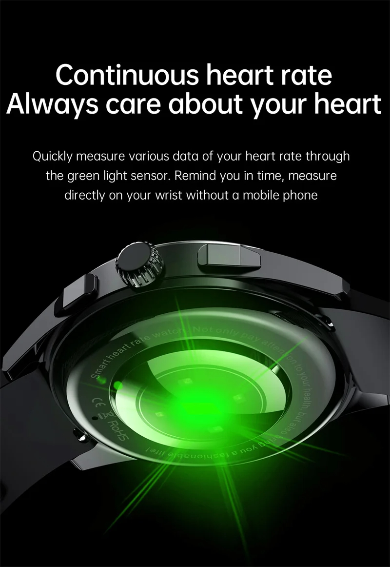 SMARTWATCH RONDON UNISEX BLUETOOTH RITMO CARDÍACO - 4