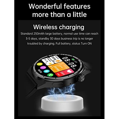 SMARTWATCH RONDON UNISEX BLUETOOTH RITMO CARDÍACO - 6