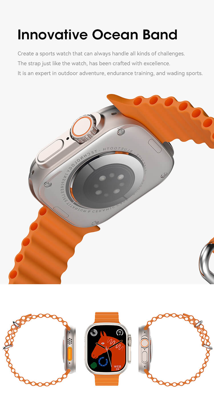 SMARTWATCH RONDON ULTRA UNISEX RESISTENTE BLUETOOTH - 3