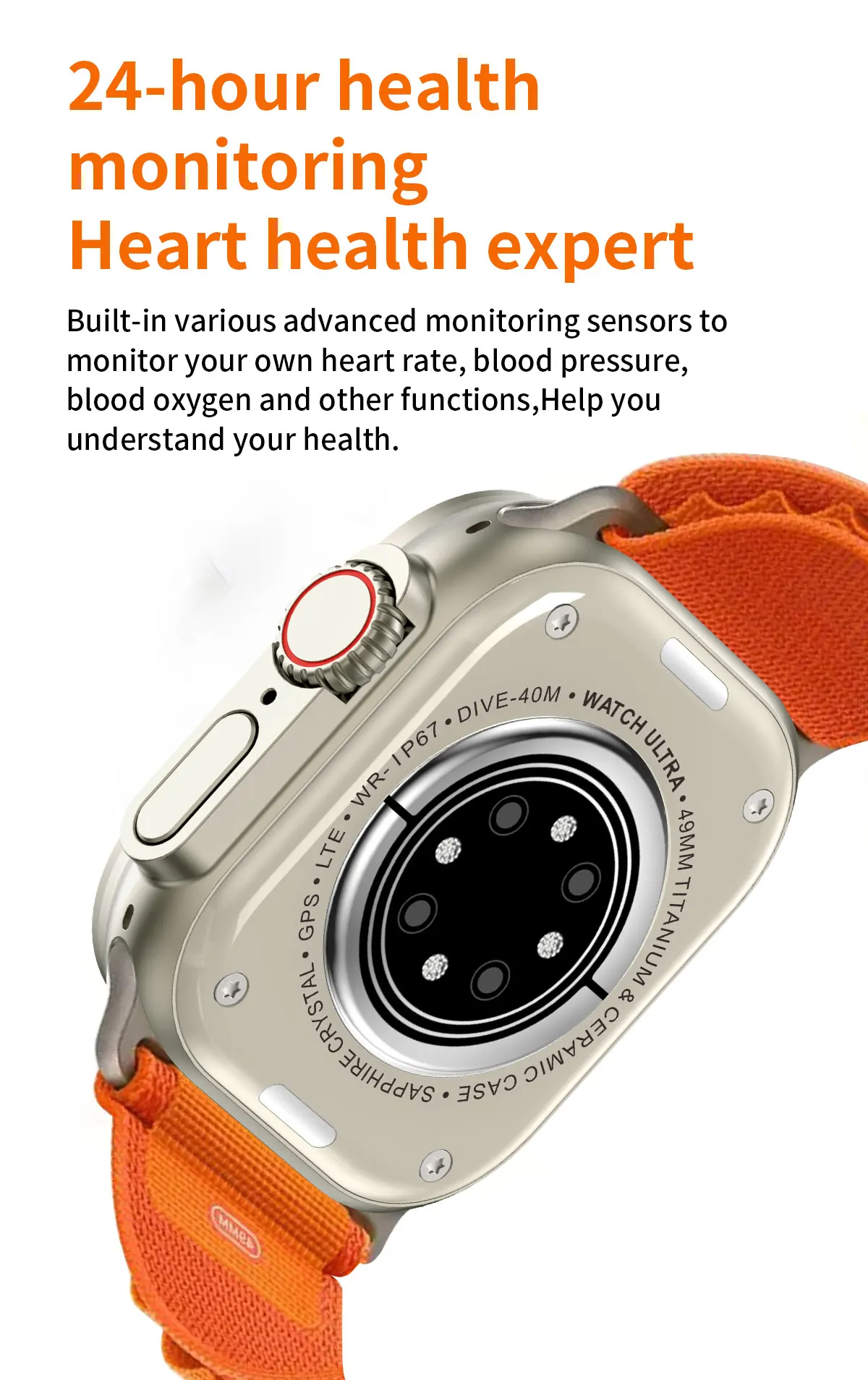 SMARTWATCH RONDON ULTRA CARGA INALÁMBRICA - 6