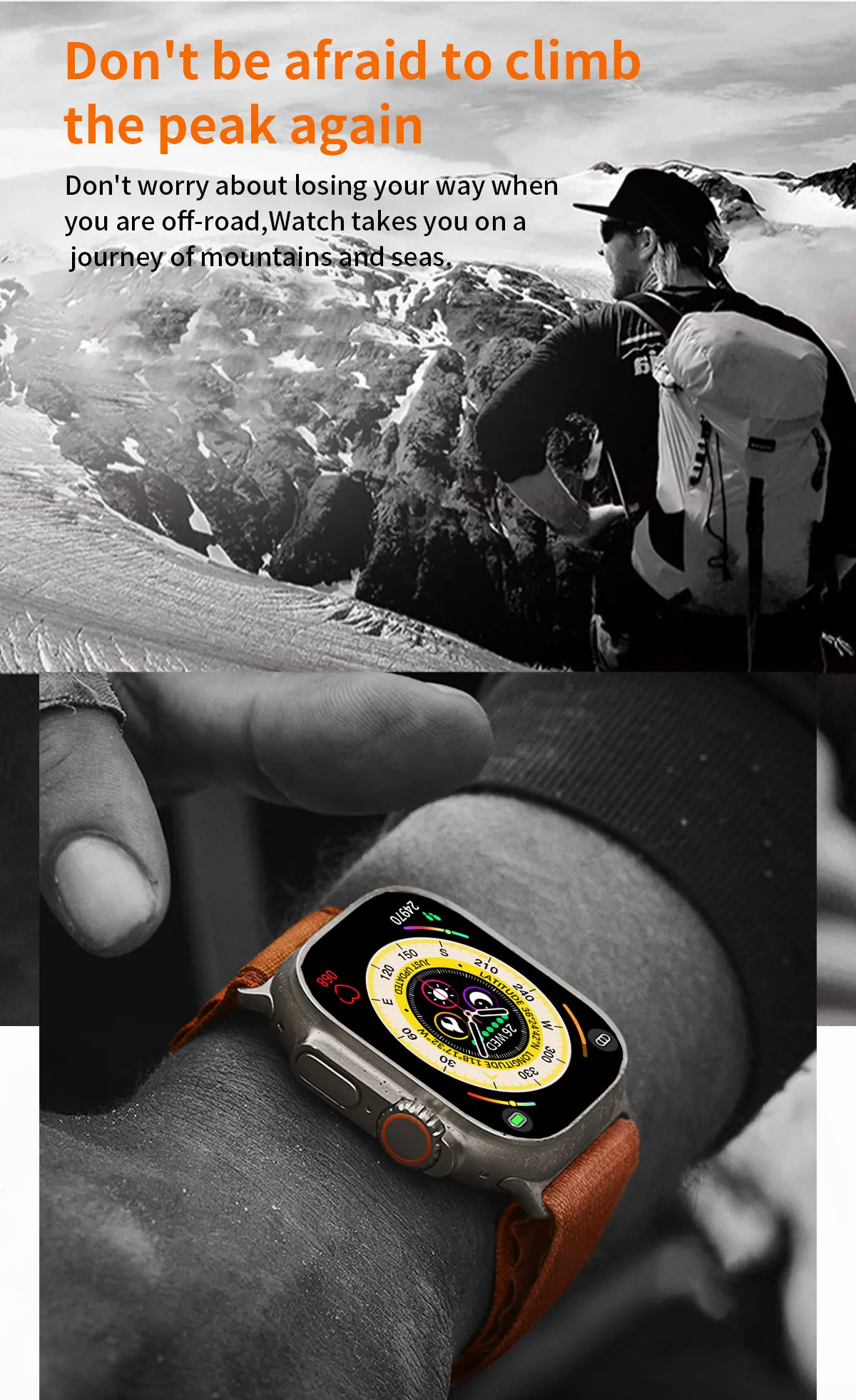SMARTWATCH RONDON ULTRA CARGA INALÁMBRICA - 7