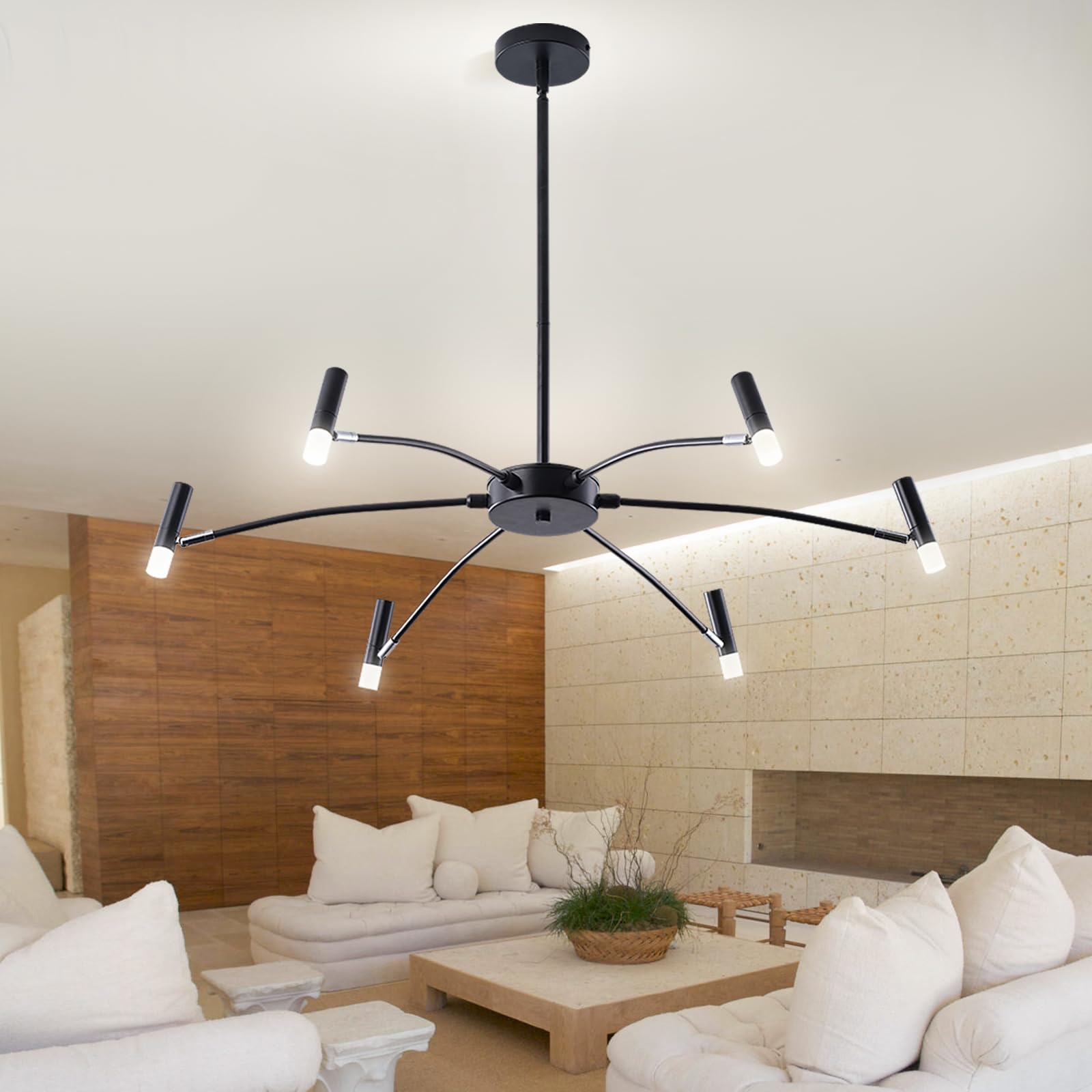 LÁMPARA LED COMEDOR MODERNA COLGAR TECHO SALA RONDON - 8