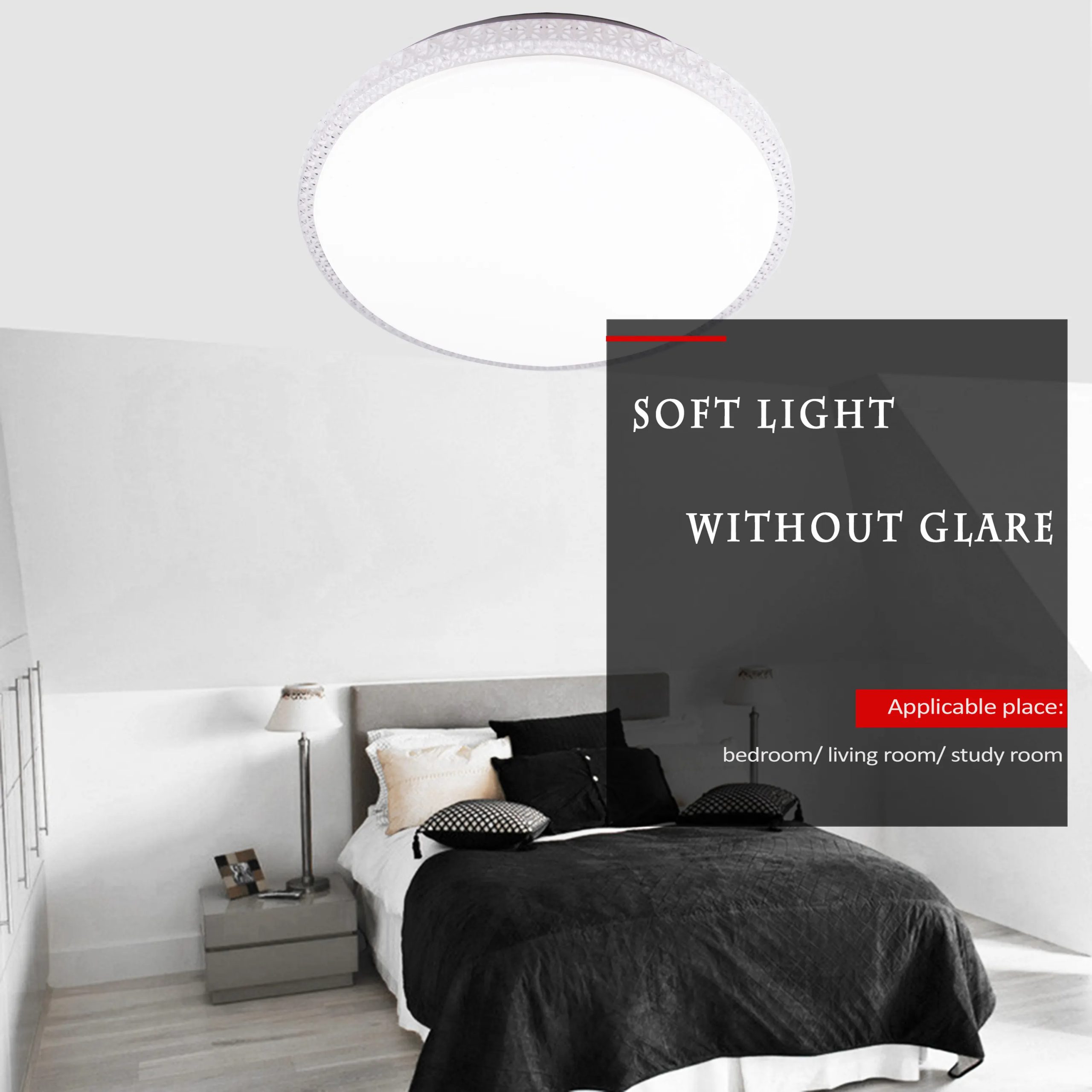 LÁMPARA TECHO LED MONTAJE EMPOTRADO DISTANCIA MANDO RONDON - 2