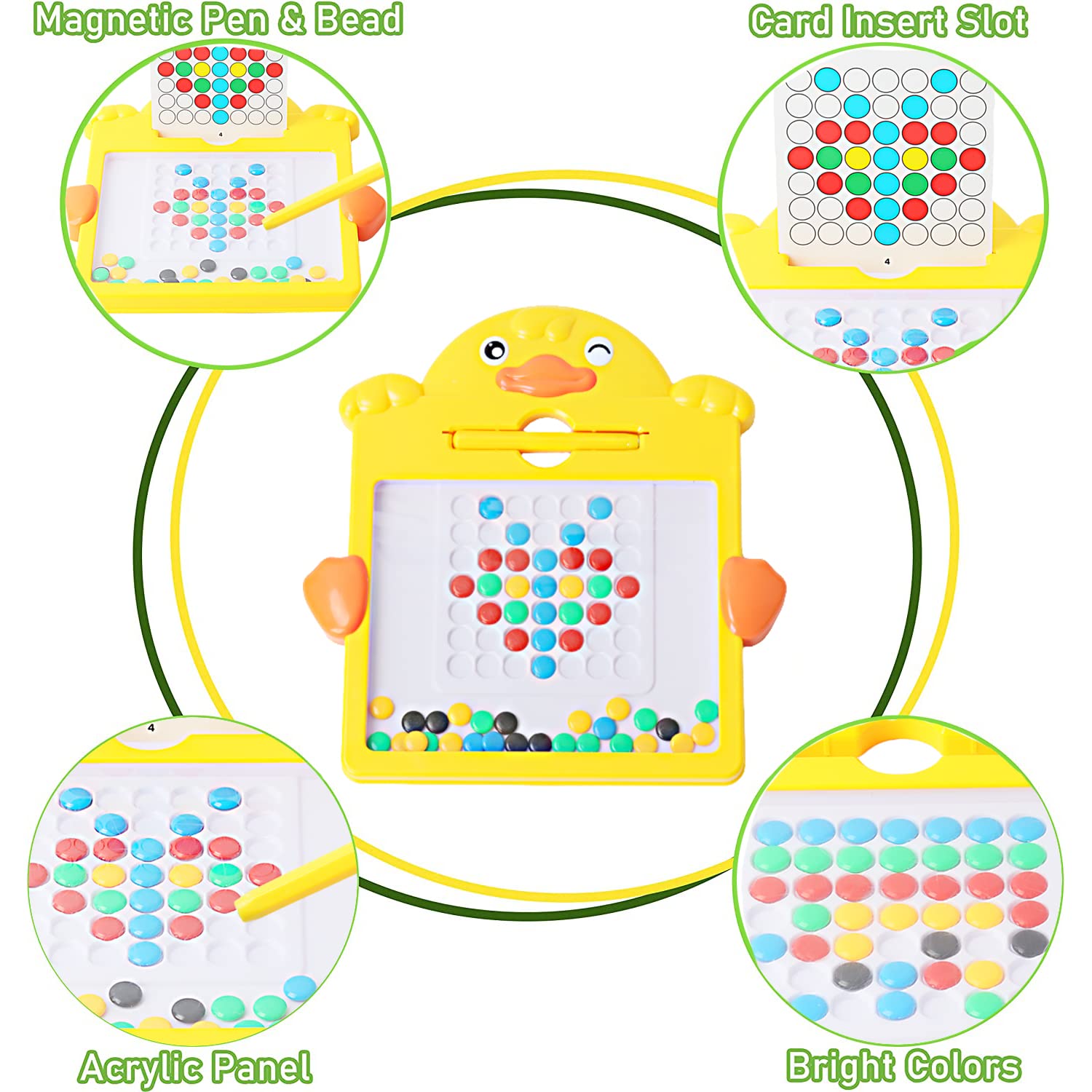 JUEGO JUGUETE BEBE NIÑOS GARABATOS PINTAR DIBUJAR RONDON - 6