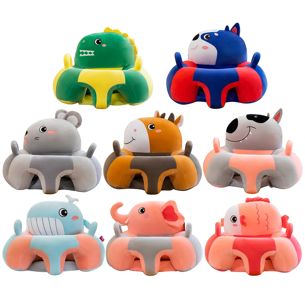 SILLA KXLY APRENDIZAJE BEBÉS ASIENTO RESPALDO ANTICAÍDAS RONDON MULTICOLOR - 9
