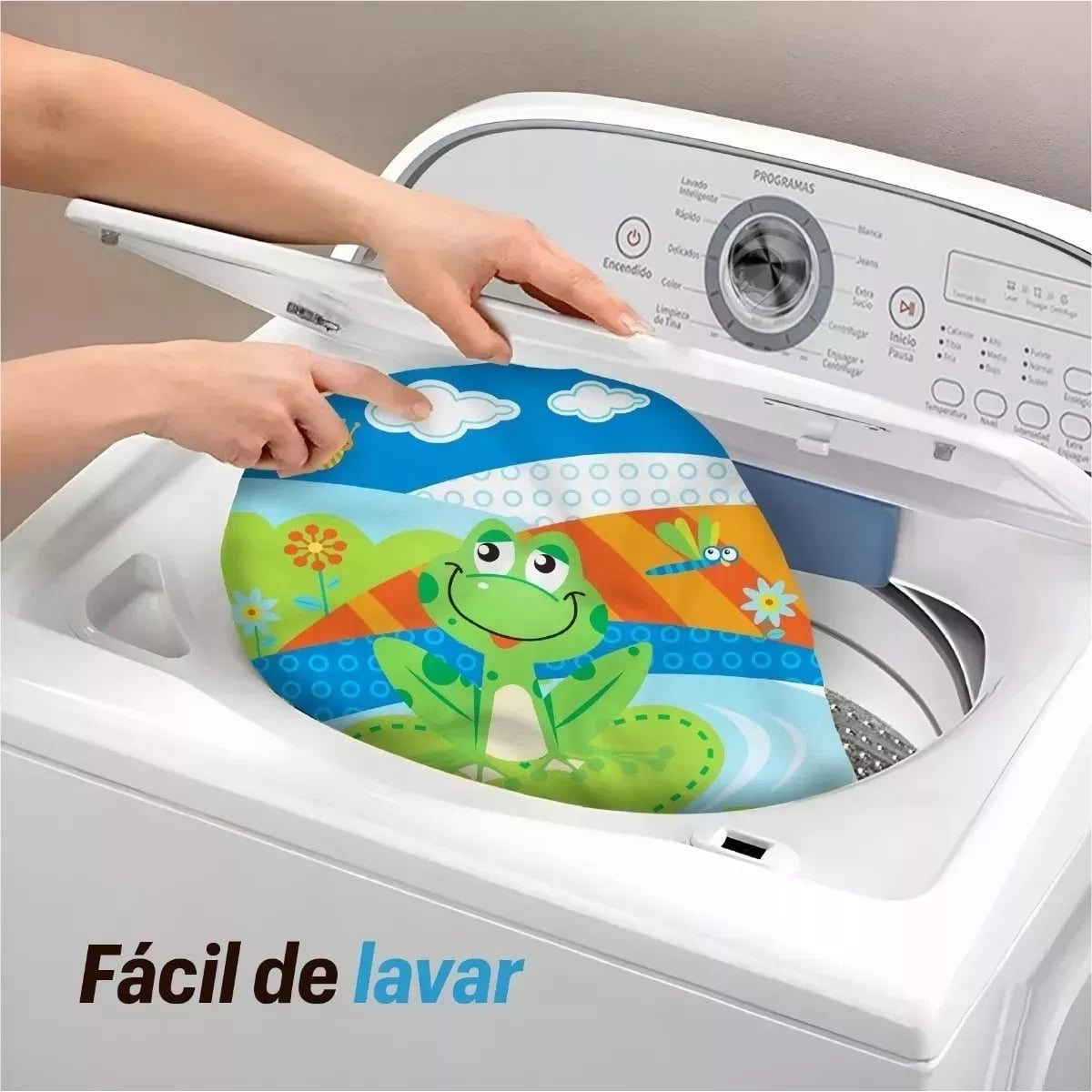 SILLA KXLY VIBRADORA MECEDORA BEBÉ MUSICAL JUEGOS HOGAR RONDON MULTICOLOR - 1