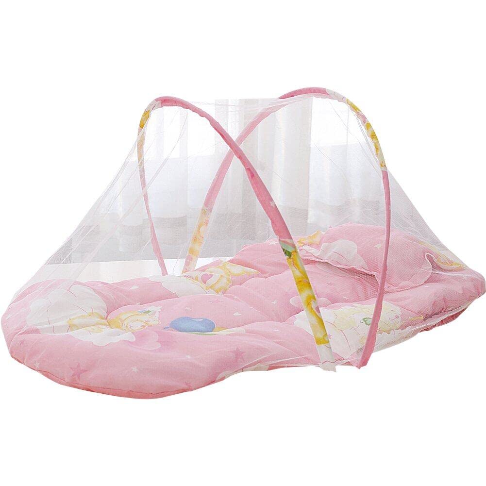 MOSQUITERA PORTÁTIL INSIGHT RONDON MULTICOLOR BEBÉ CUNA VIAJE TIENDA CAMPAMENTO - 1