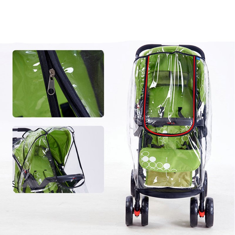 IMPERMEABLE COCHE BEBE CUBIERTA IMPERMEABLE PORTÁTIL RONDON - 1