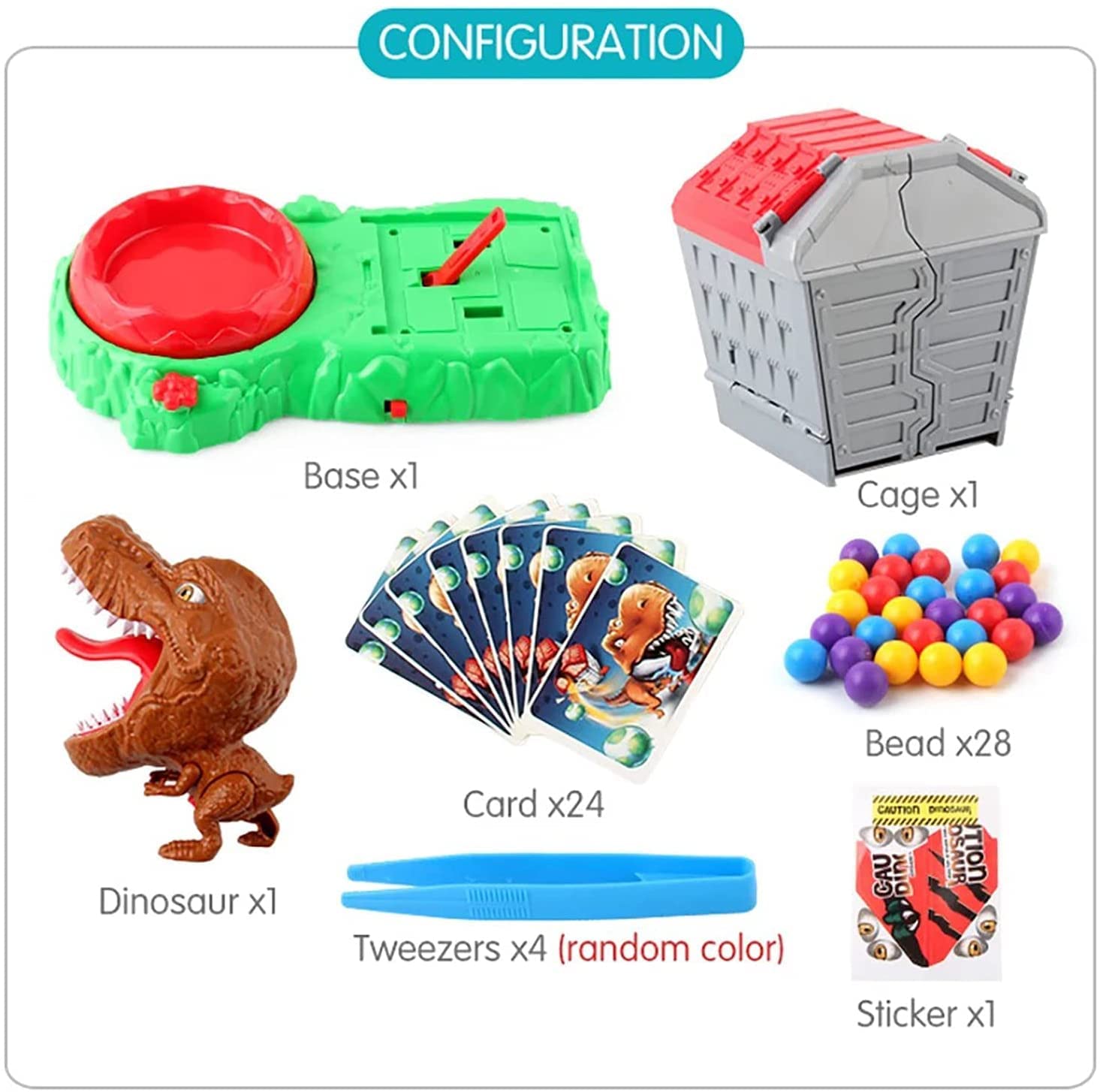 JUEGO MESA DINOSAURIO JUGUETES INTERACTIVO CONJUNTO RONDON - 6