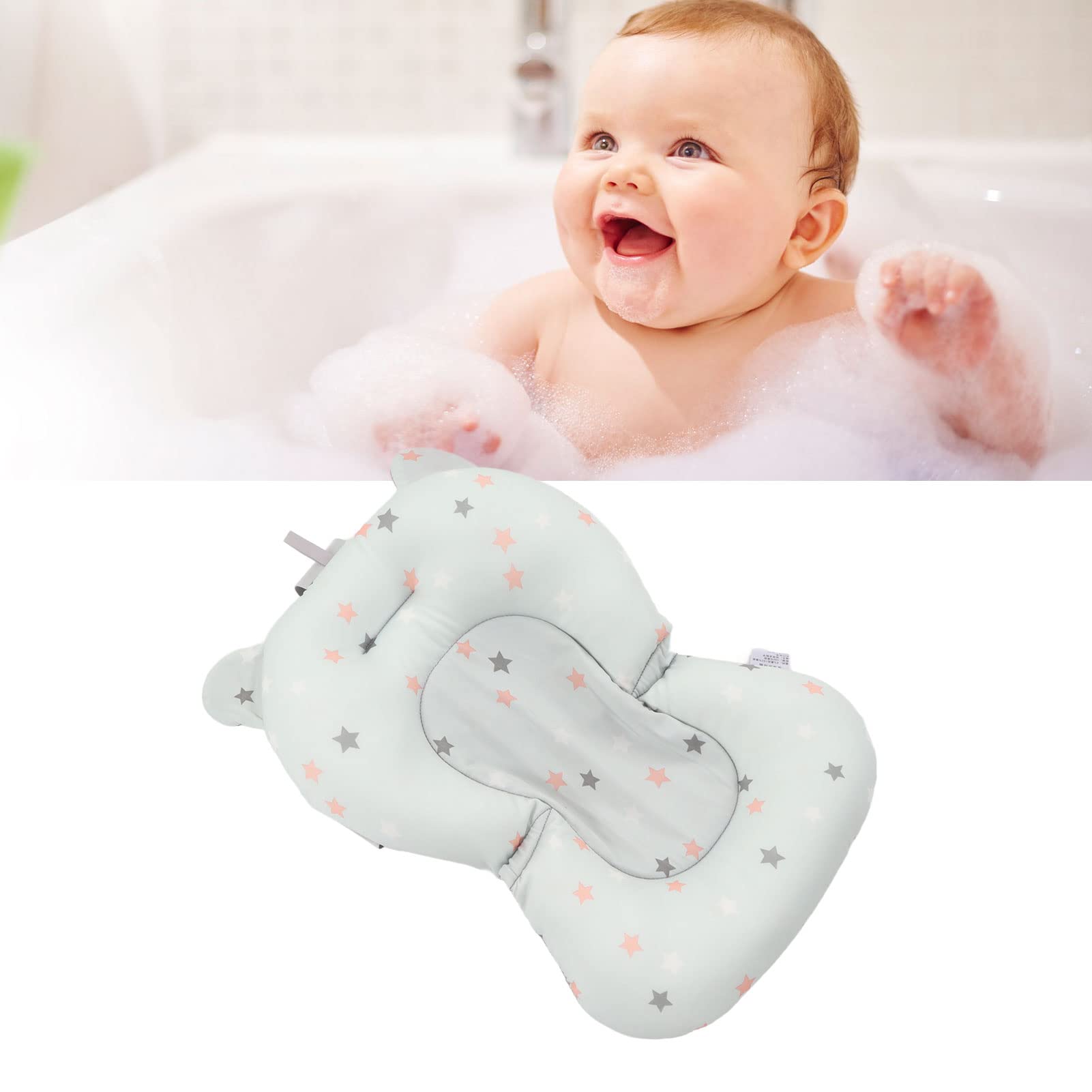 COJÍN BEBE BAÑO RECIÉN NACIDO ASIENTO APOYO SUAVE RONDON - 4