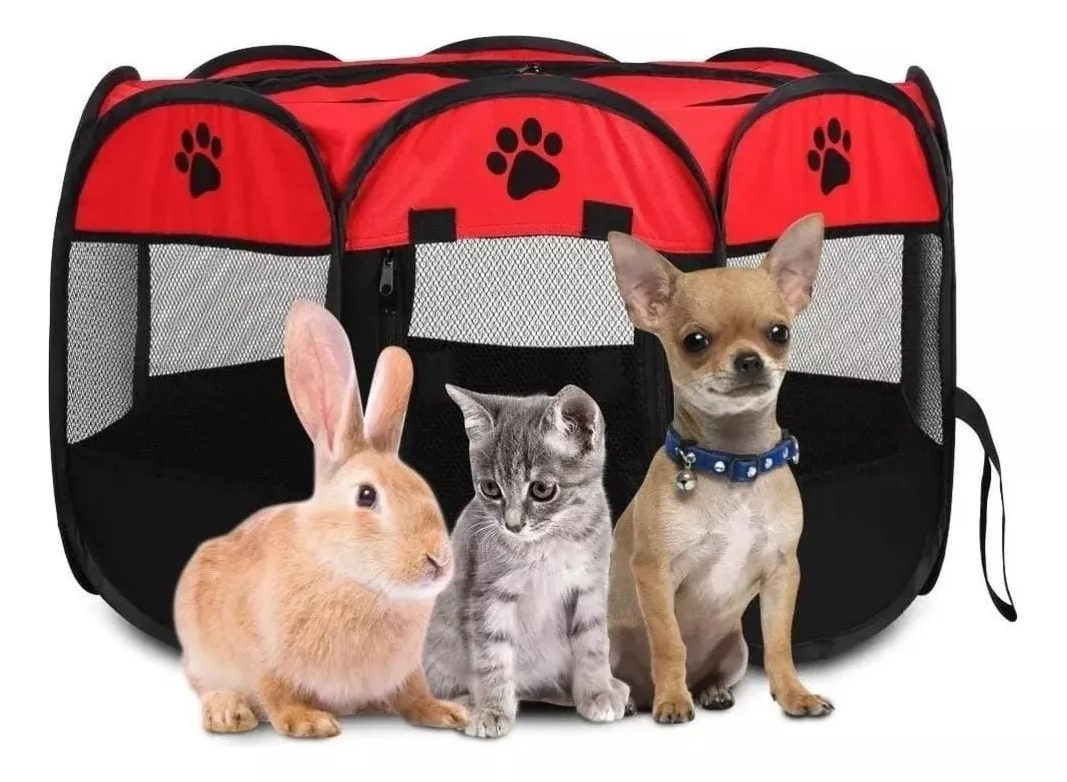 CASA PERROS DIVERSION PLEGABLE CACHORROS CERCA RONDON HCC - 9